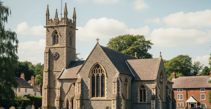 Historic Churches in Netherton with Quiet Surroundings