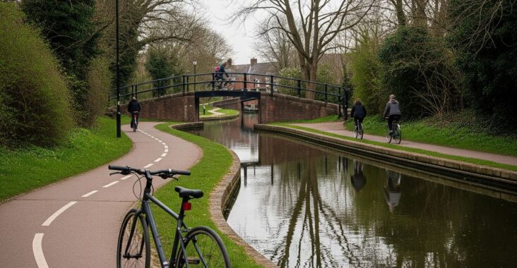 Bicycle Routes through Netherton’s Canal Paths