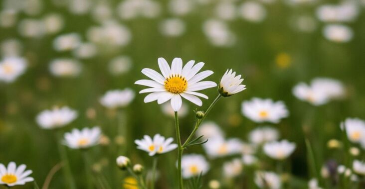 Wildflower Fields in Netherton for Seasonal Walks